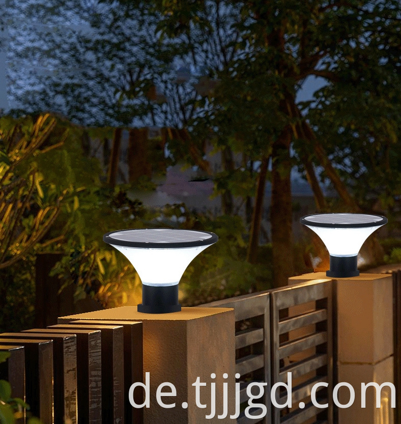 Solar Outdoor Pillar Lights